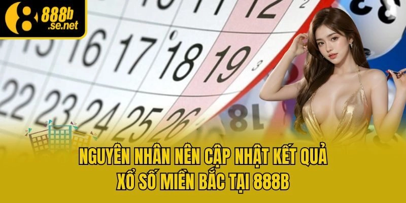 Nguyên nhân nên cập nhật kết quả xổ số miền Bắc tại 888b
